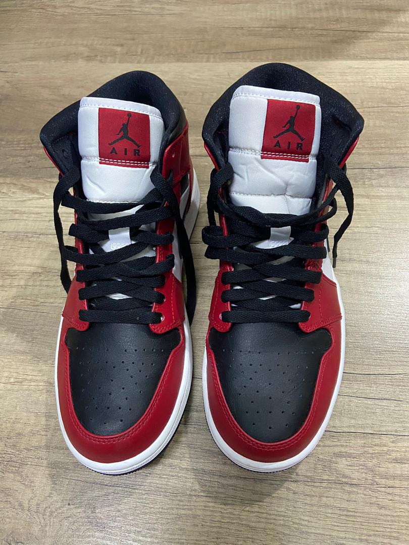 aj1 mid chicago white