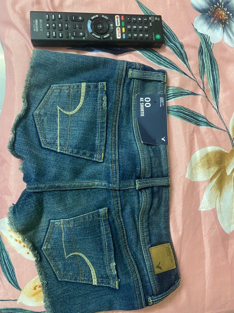 Ae online denim shorts