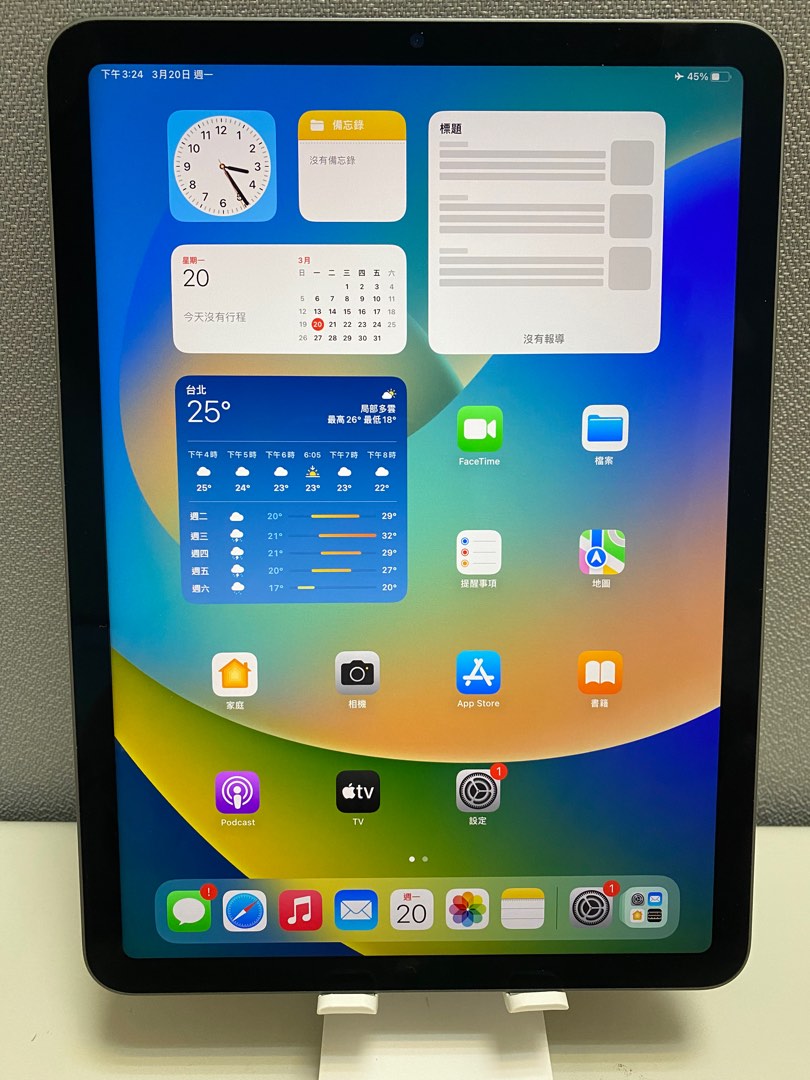 apple iPad Air4 10.9吋64G lte灰色, 手機及配件, 平板電腦, 平板電腦
