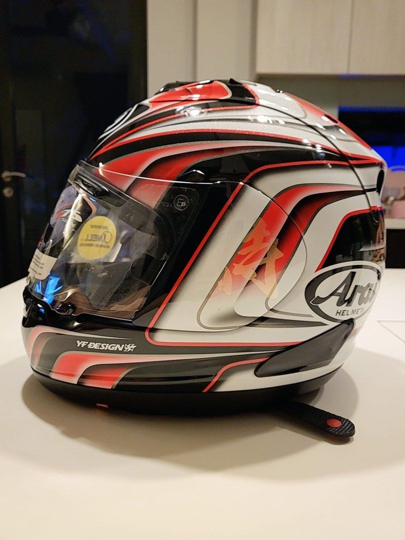 Arai Helmet RX7RR5 YF design, Motorcycles, Motorcycle Accessories on