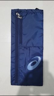 Asics Race Shoe Bag | Indigo Blue | Accessories | 18cm x 44cm | Running | Exercise | Football | Original Plastic Included!