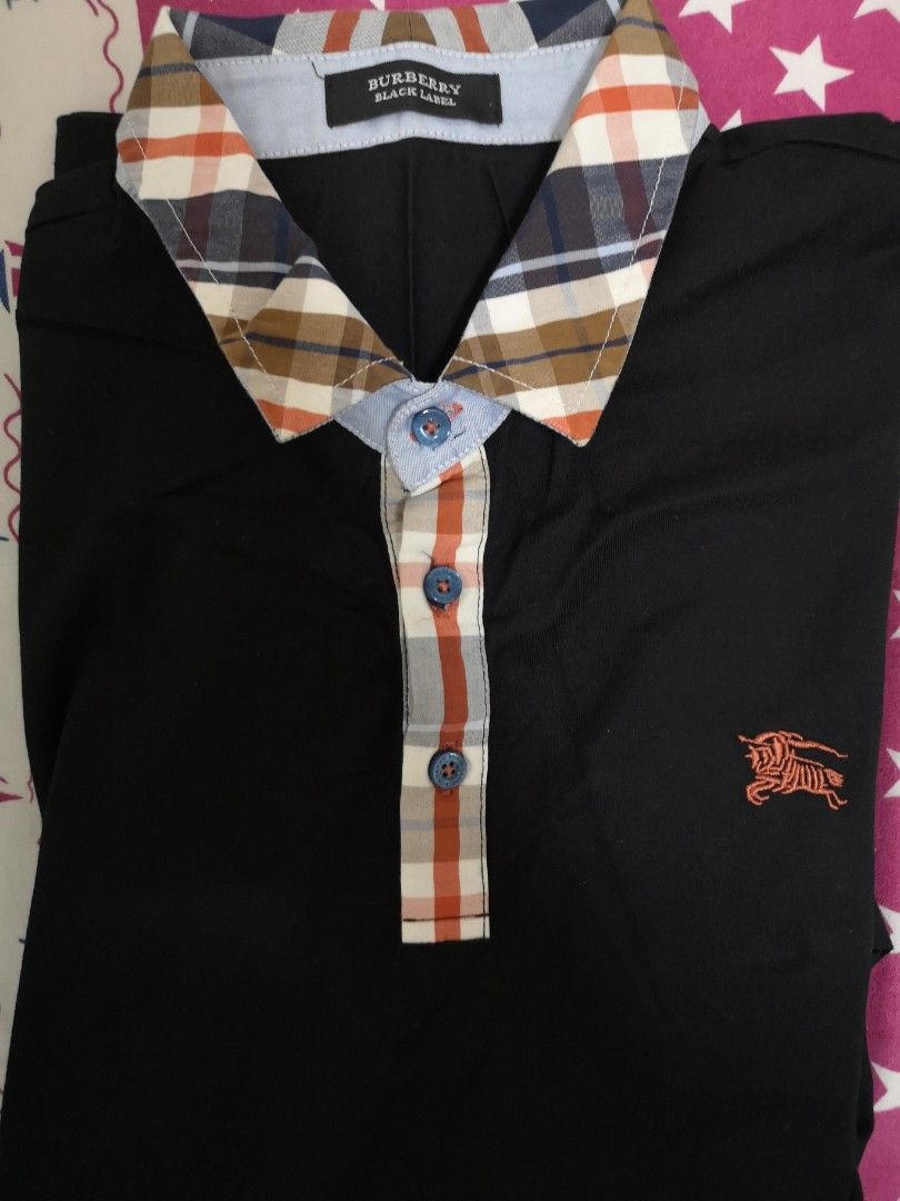 Authentic burberry black label, Men's Fashion, Tops & Sets, Tshirts & Polo  Shirts on Carousell