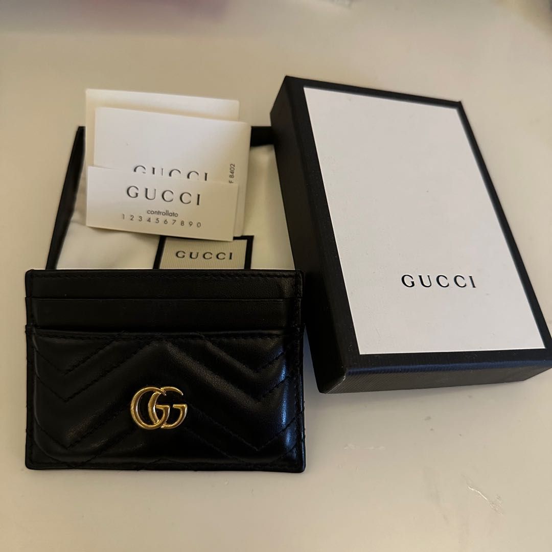 Gucci Marmont Keychain Wallet, Women's Fashion, Bags & Wallets, Wallets &  Card Holders on Carousell