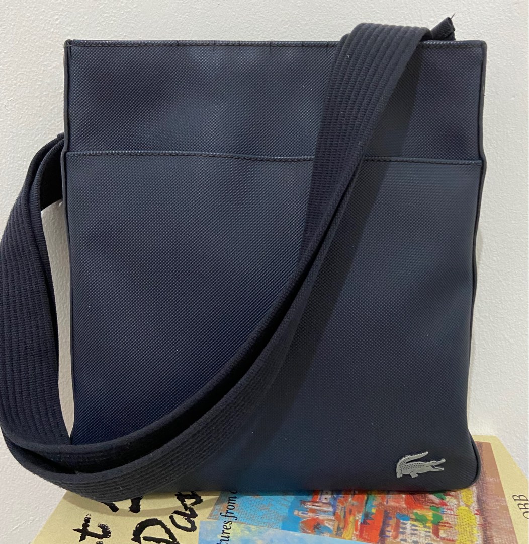 Authentic Lacoste Messenger Bag For Men on Carousell