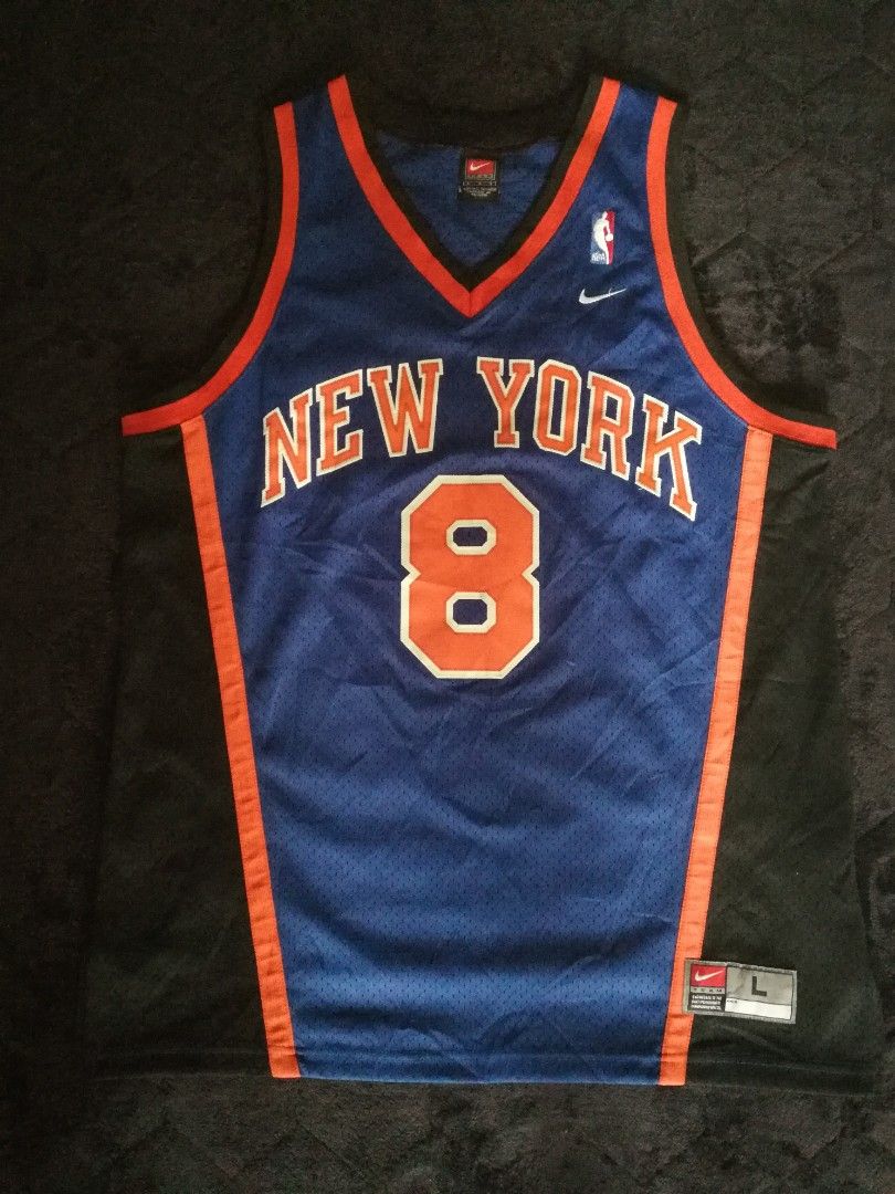 Vintage 2000s New York Knicks Latrell Sprewell Nike Basketball 