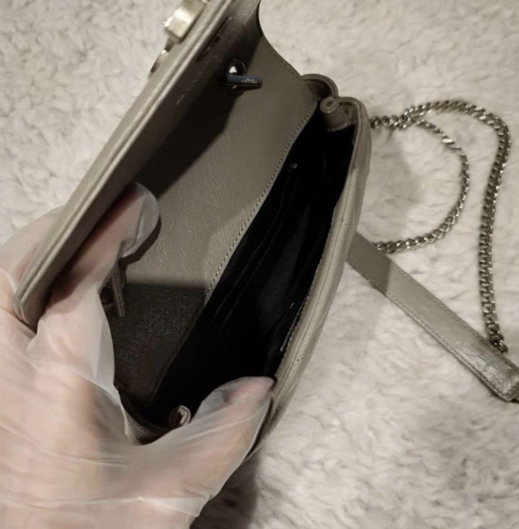 Authentic Ysl Baby College Chain Sling Bag, Luxury, Bags & Wallets On  Carousell