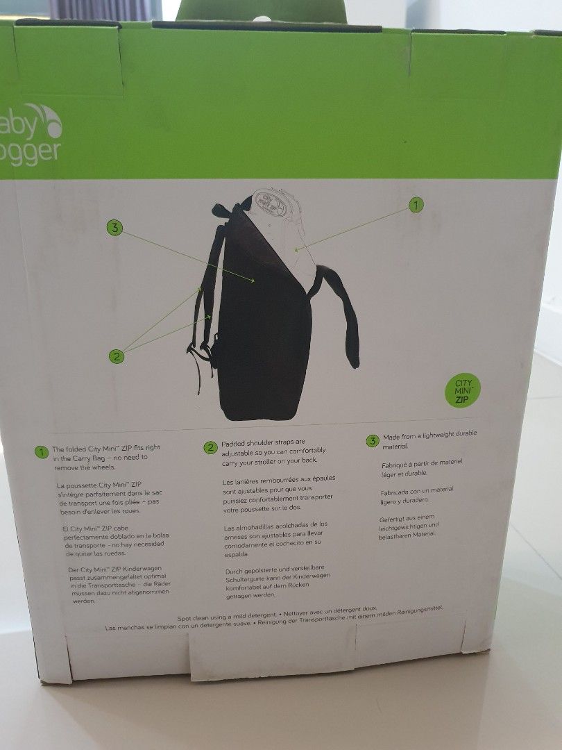 Baby jogger city mini zip hotsell carry bag