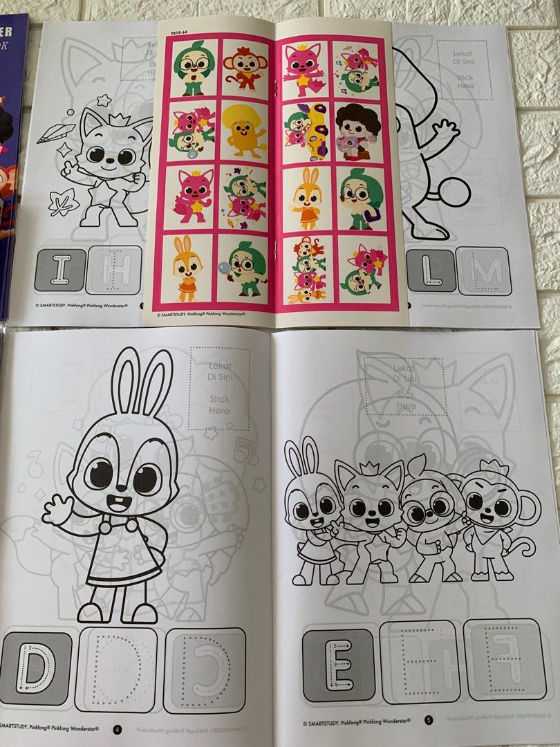 Babyshark Coloring book set !! A4 size -$5.90 per set and A3 set is $7.