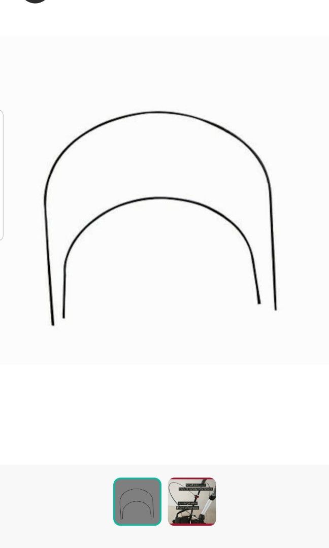 Babyzen 6 Canopy Wires
