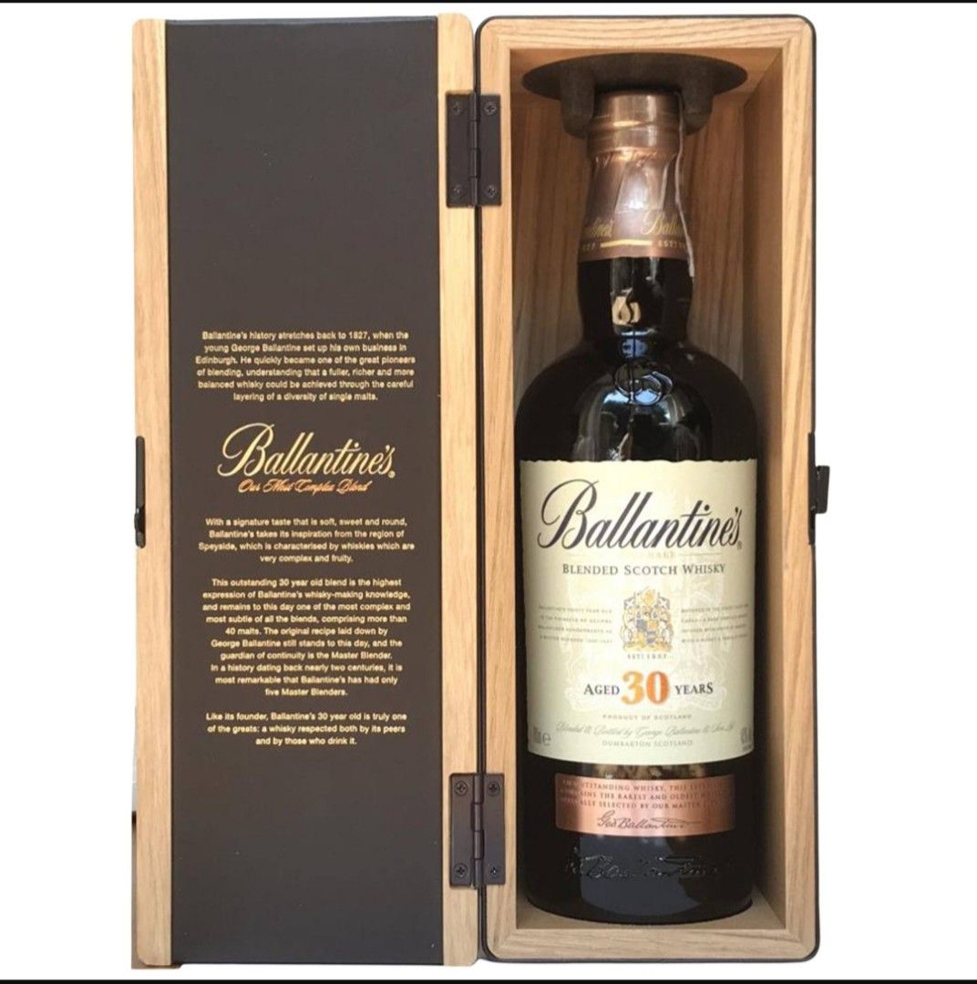 ballentine whisky, Food & Drinks, Alcoholic Beverages on Carousell