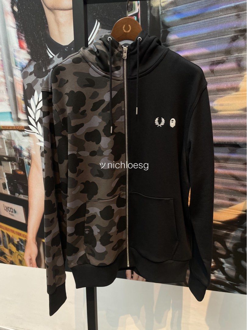 Fred perry zip hoodie new arrivals