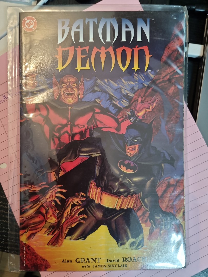 Batman & Demon, Hobbies & Toys, Books & Magazines, Comics & Manga on  Carousell