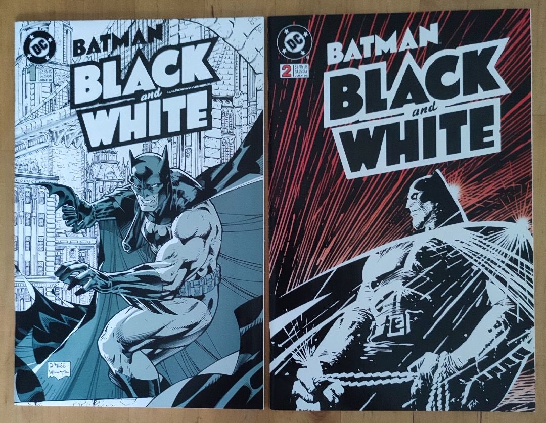Batman Black and White, Hobbies & Toys, Books & Magazines, Comics & Manga  on Carousell