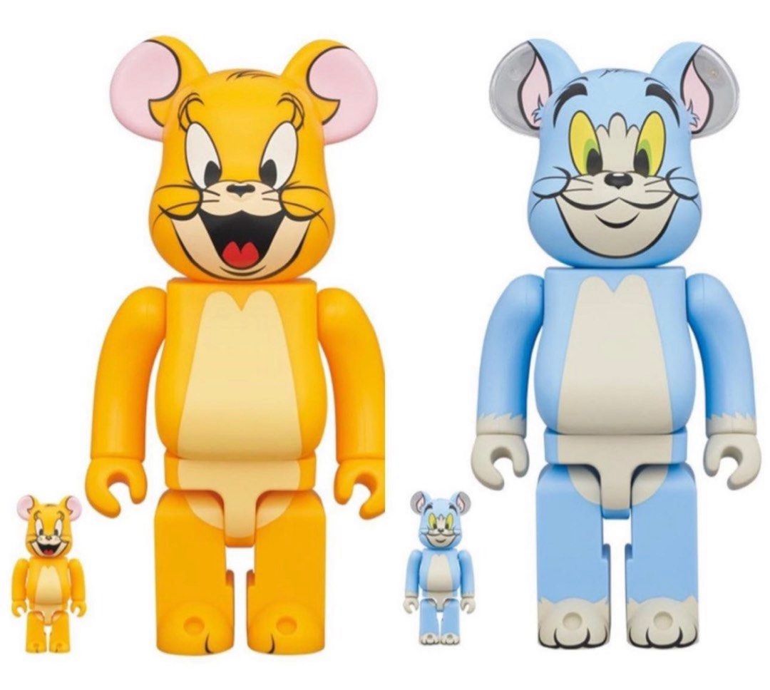 Bearbrick Be@rbrick Medicom Tom and Jerry Classic Color 100% 400