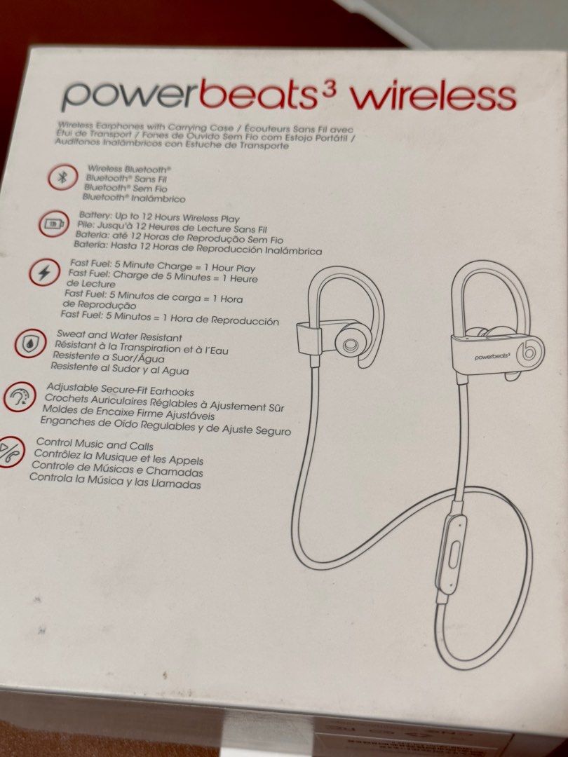 BEATS POWERBEATS WIRELESS, Audio, Earphones on Carousell