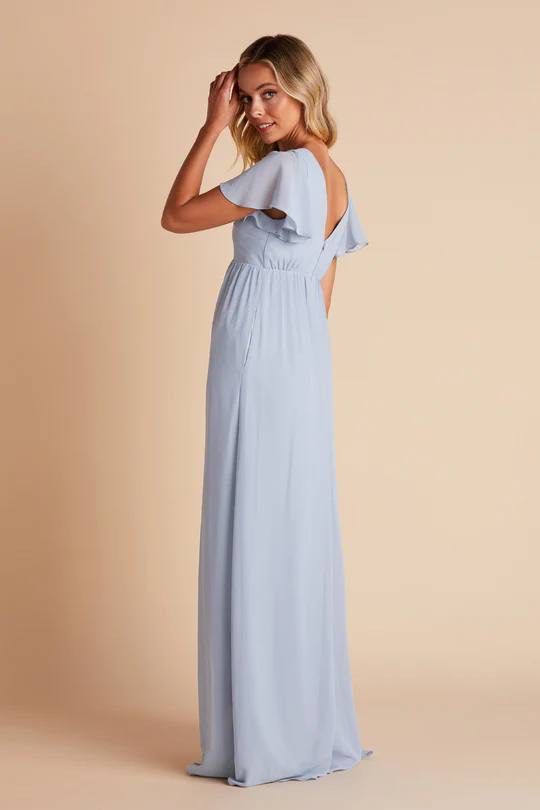 Birdy Grey Hannah Empire Dress in Dusty Blue XL, Women's Fashion, Dresses &  Sets, Dresses on Carousell