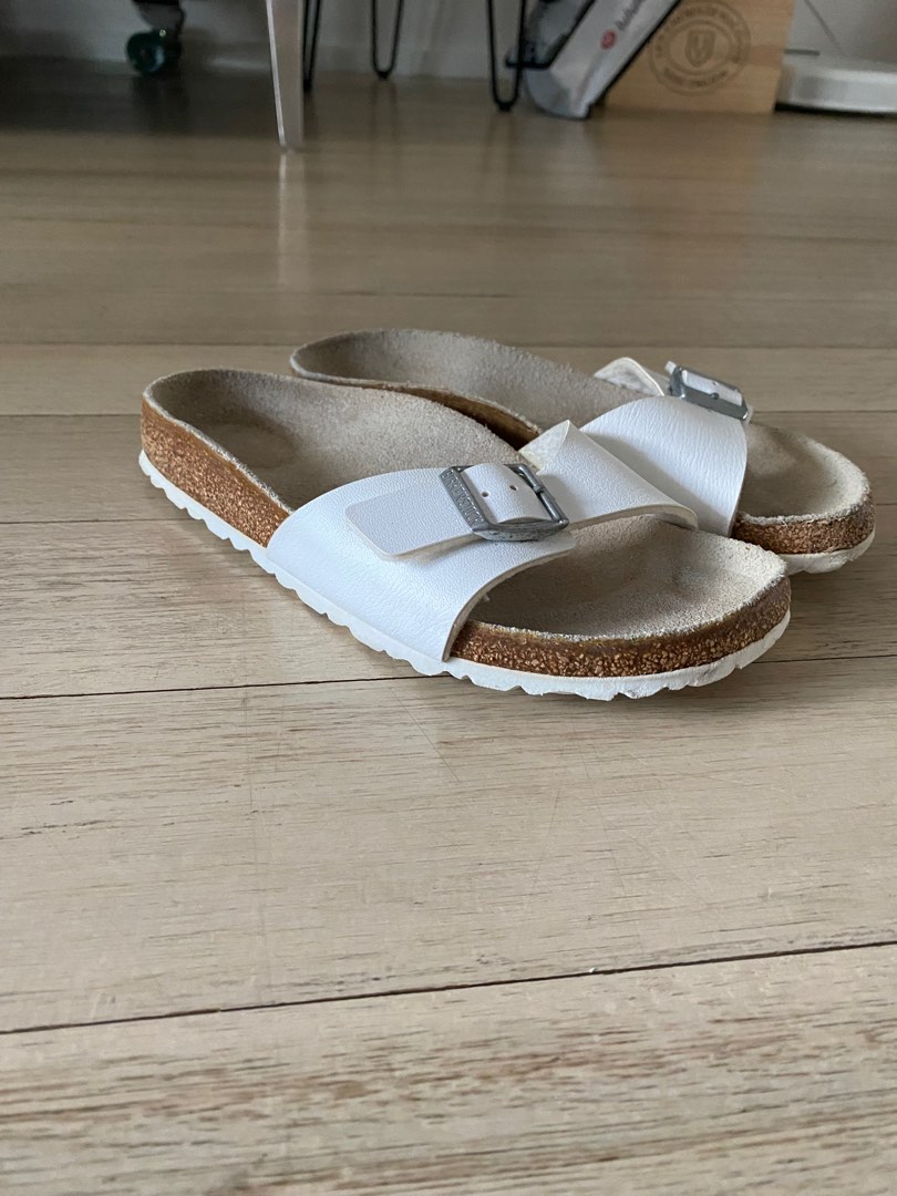 White birkenstocks size new arrivals 35
