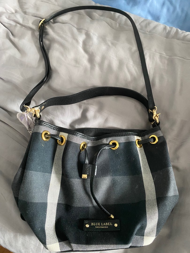 Blue label bucket bag, Women's Fashion, Bags & Wallets, Shoulder Bags