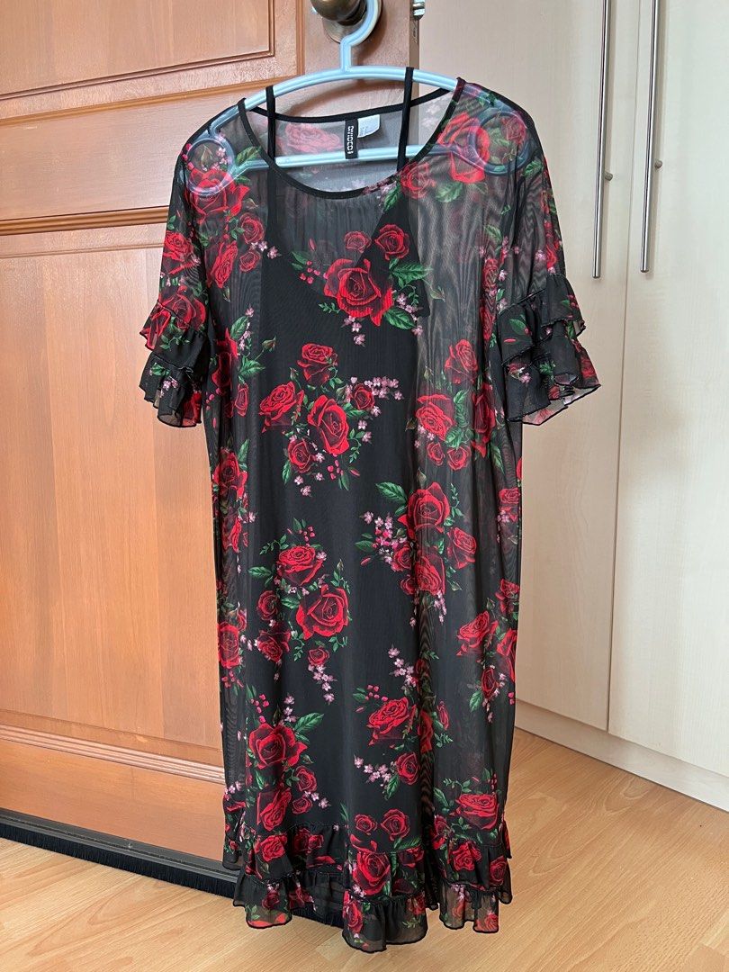 BNWOT H&M Floral Mesh Dress, Women's Fashion, Dresses & Sets, Dresses on Carousell BNWOT H&M Floral Mesh Dress, Women's Fashion, Dresses & Sets, Dresses on Carousell