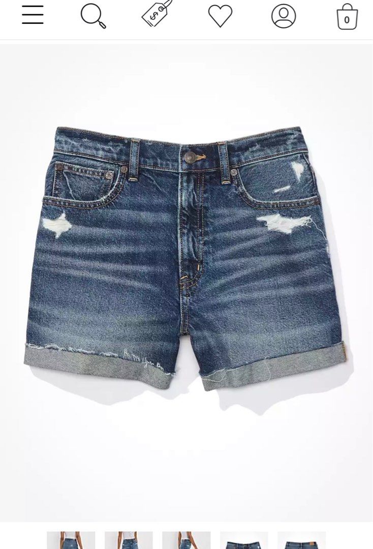 BNWT American Eagle 90s Boyfriend Shorts (Category: Shorts) located in Cebu City. Submitted by lavitify (Listing ID 1221685962, Image 1). Description: ~ brand new still with tag on! bought at the official AE retail store ~ Original price at retail was 1900 ~ refer to description and size posted above .