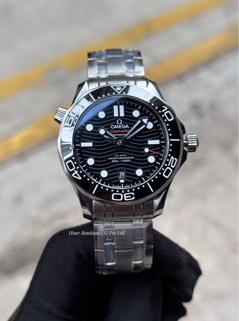 Seamaster black dial cheap