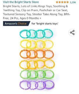 Bright Starts Lots Of Links Ring Toys