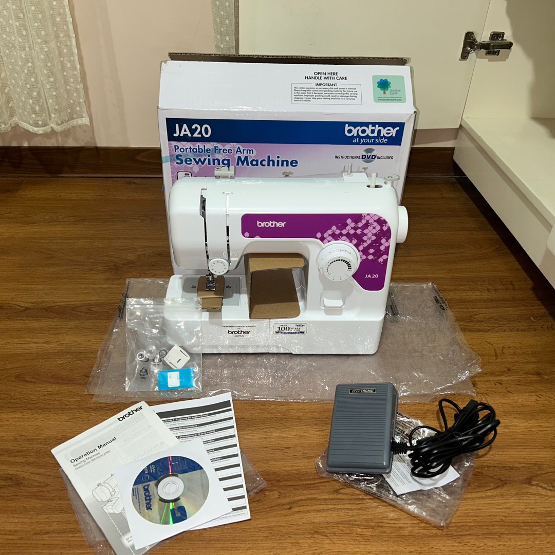 Brother Sewing Machine JA20, TV & Home Appliances, Other Home Appliances on Carousell