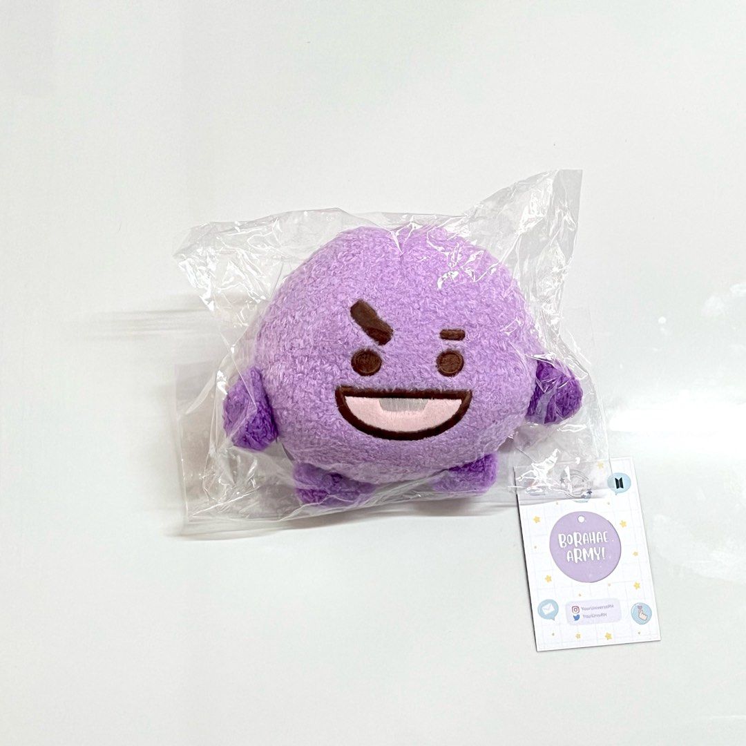 BT21 SHOOKY Purple Plush, Hobbies & Toys, Memorabilia & Collectibles, K-Wave  on Carousell