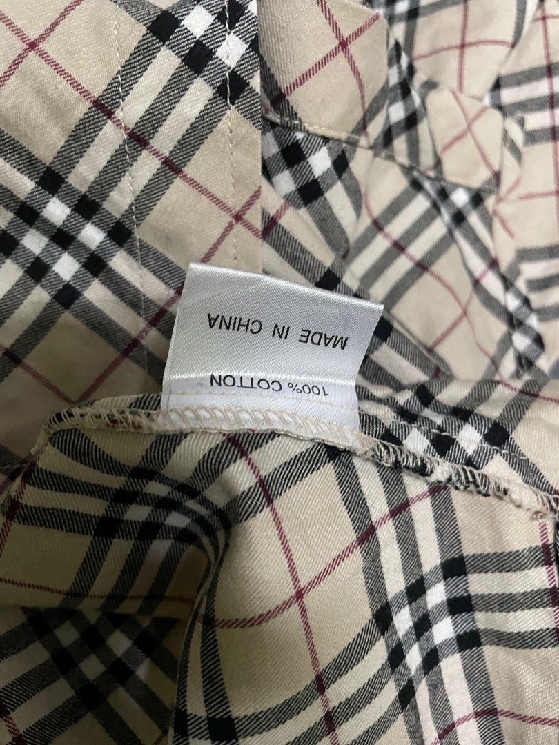 Burberry ladies shirt Size L, Women's Fashion, Tops, Shirts on Carousell