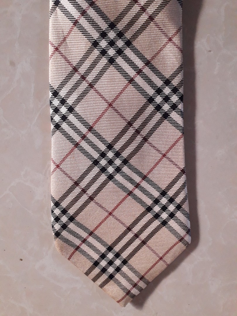 Burberry Neck Tie, Men's Fashion, Watches & Accessories, Ties on Carousell