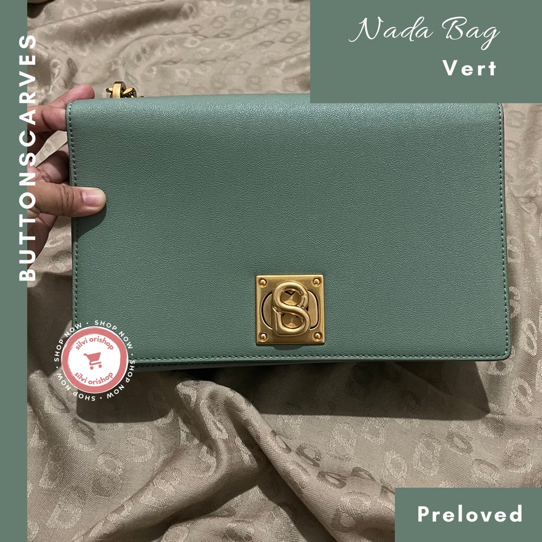 BUTTONSCARVES The Audrey Monogram Bag Medium, Fesyen Wanita, Tas & Dompet  di Carousell