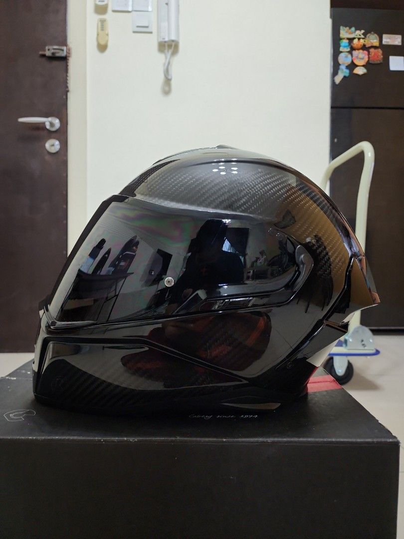 Caberg Evo Drift Carbon Fibre Helmets, Sports Equipment, Other Sports