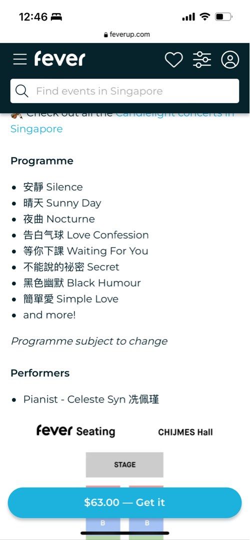 Candle light Jay Chou, Tickets & Vouchers, Event Tickets on Carousell