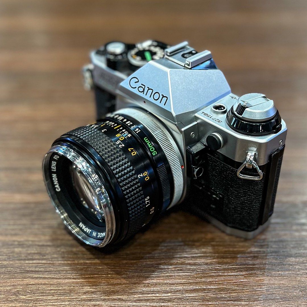 正規取扱店 FD 【完動品】Canon AE-1 最先端 &FD F1.8【分解清掃済