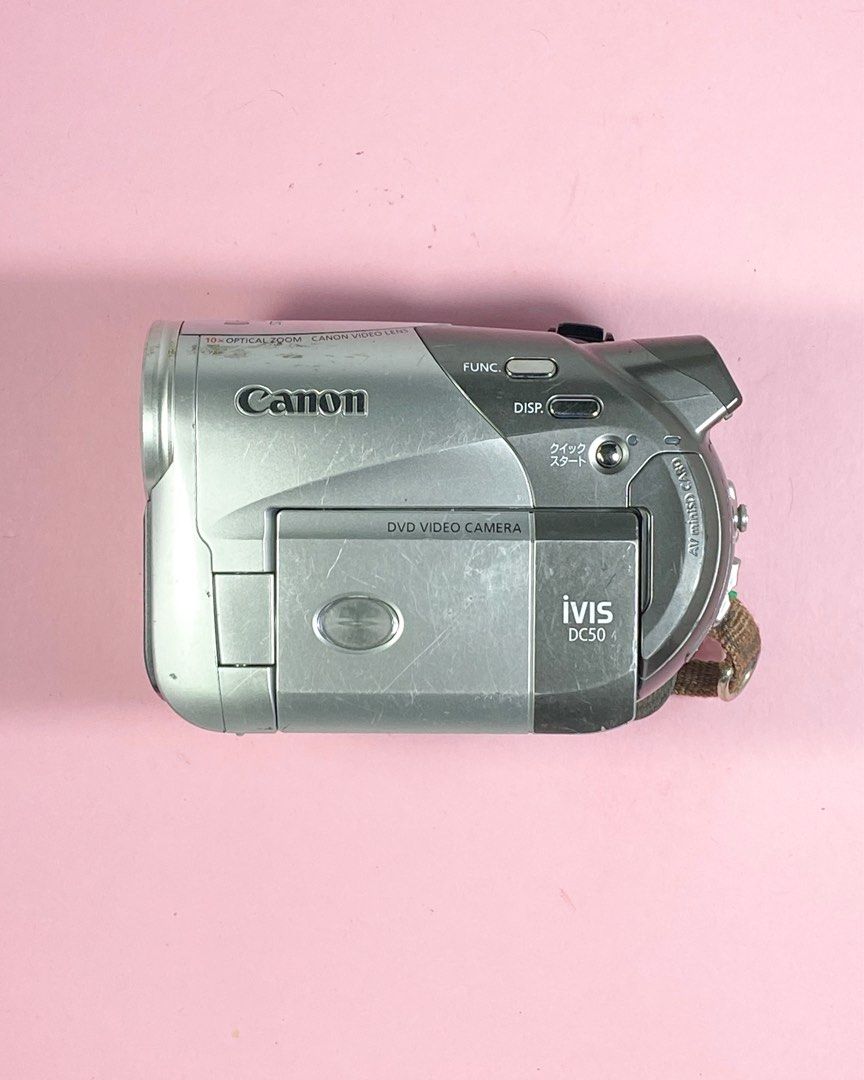 Canon iVIS DC50 Video Camera, Photography, Video Cameras on Carousell