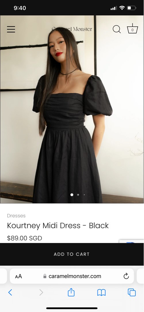 Caramel monster kourtney midi dress, Women's Fashion, Dresses & Sets, Dresses on Carousell