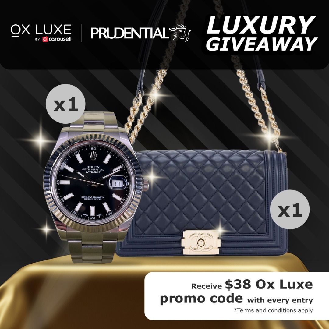Carousell s Largest Luxury Giveaway 2023 Rolex Chanel Luxury