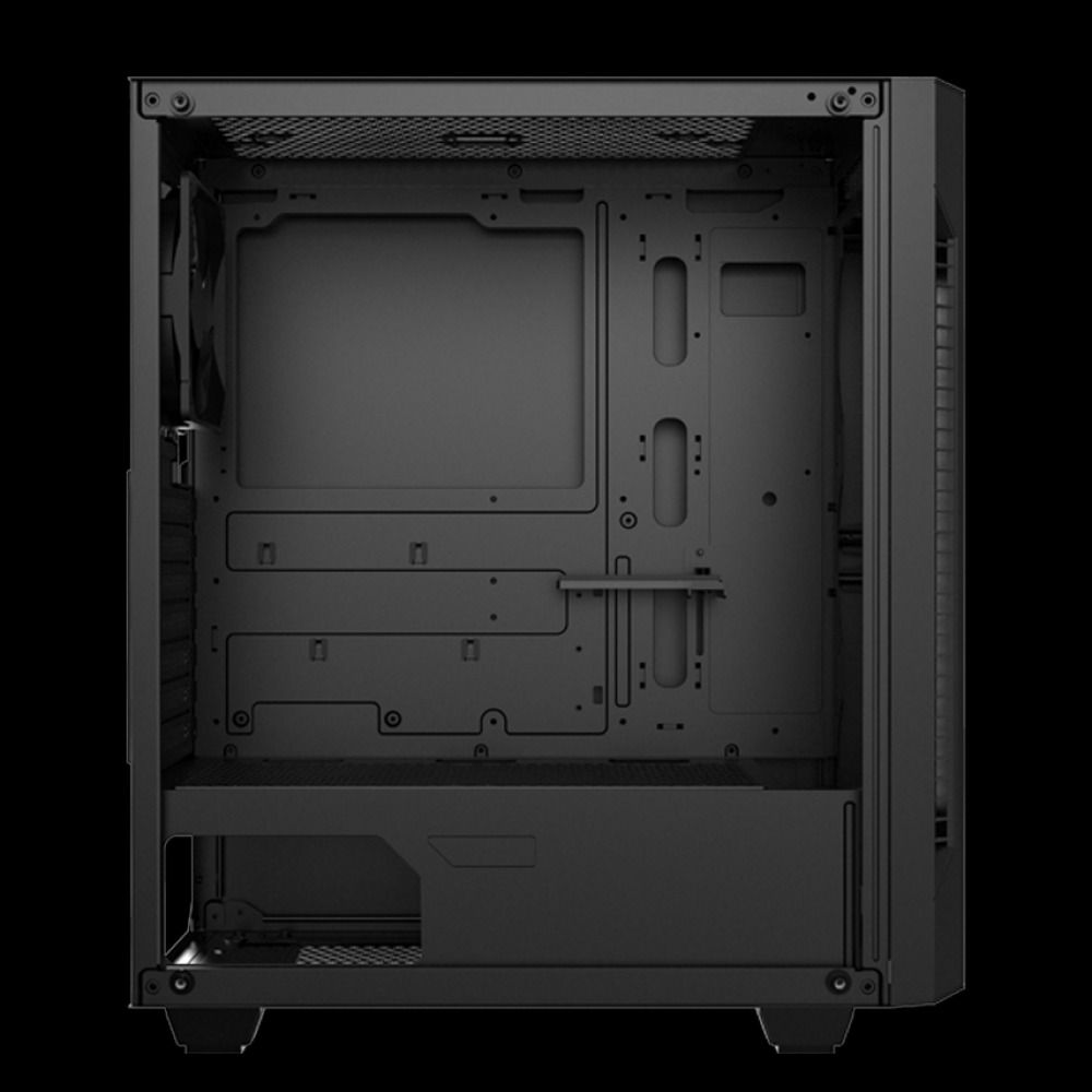 CASING INVASION C-360 BLACK ATX MID-TOWER CASE & 3+1 120MM ARGB FANS ...