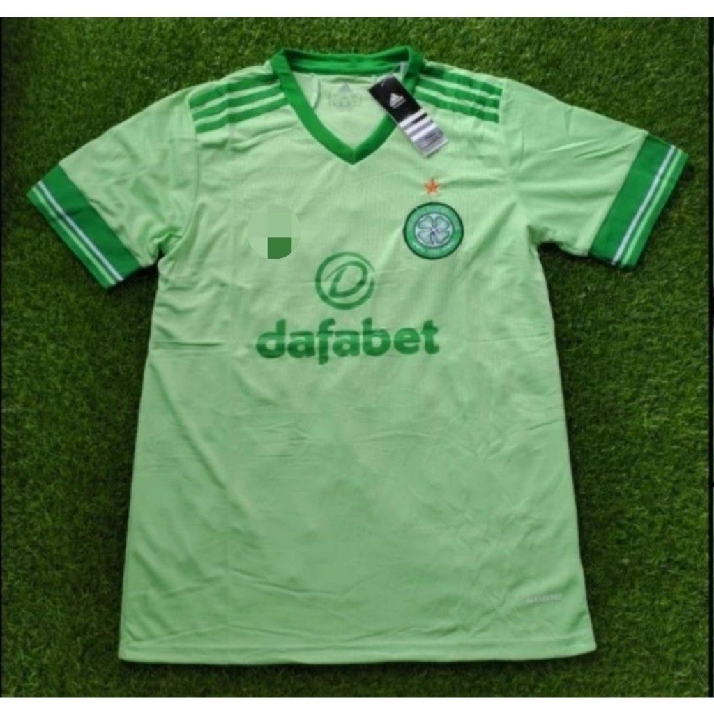 Celtic Mens 2021/22 Away Shirt with No Sponsor