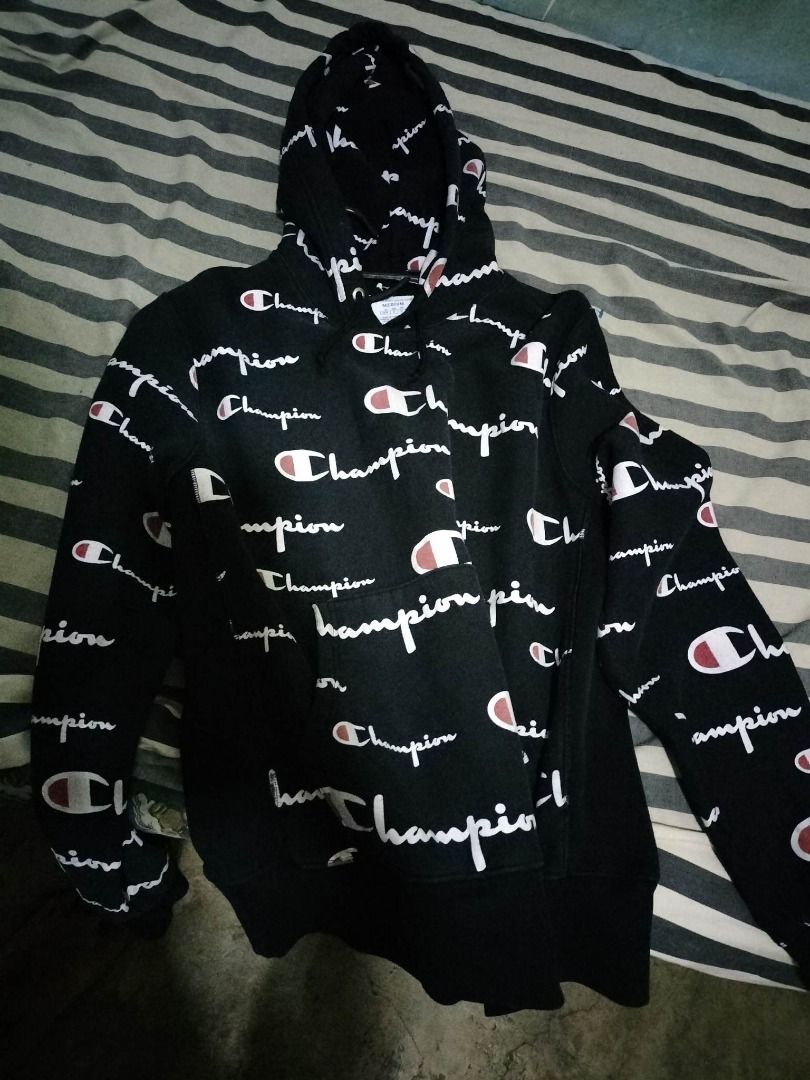 Champion sweater all over print cheap