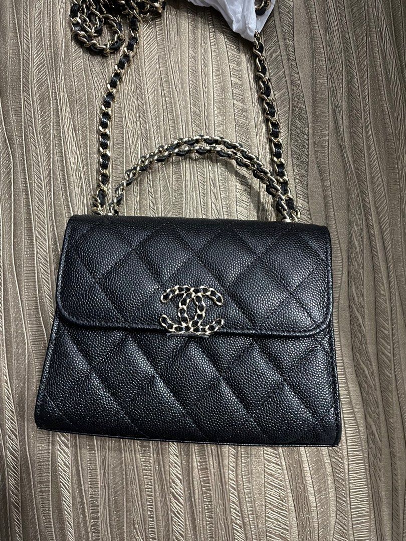 Chanel 23P Mini Clutch, Luxury, Bags & Wallets on Carousell