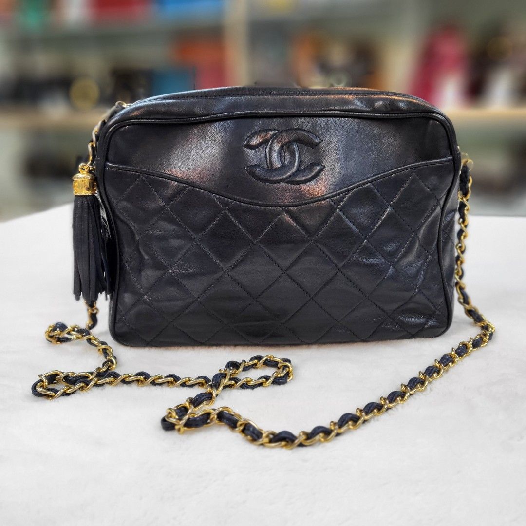 Chanel Vintage Camera Bag w/tassel