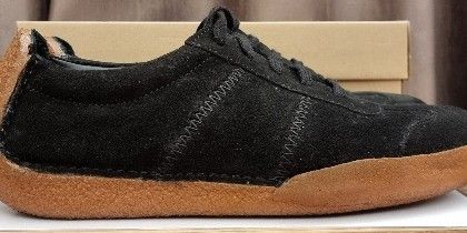 Clarks retro suede leather shoes, size 42.5 EU