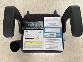 PORTABLE LATCHING CLEK USA BABY TODDLER ISOFIX CAR SEAT BOOSTER BLACK COLOR LIKE NEW