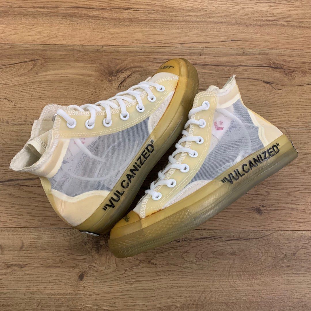 Off white converse 6.5 hotsell