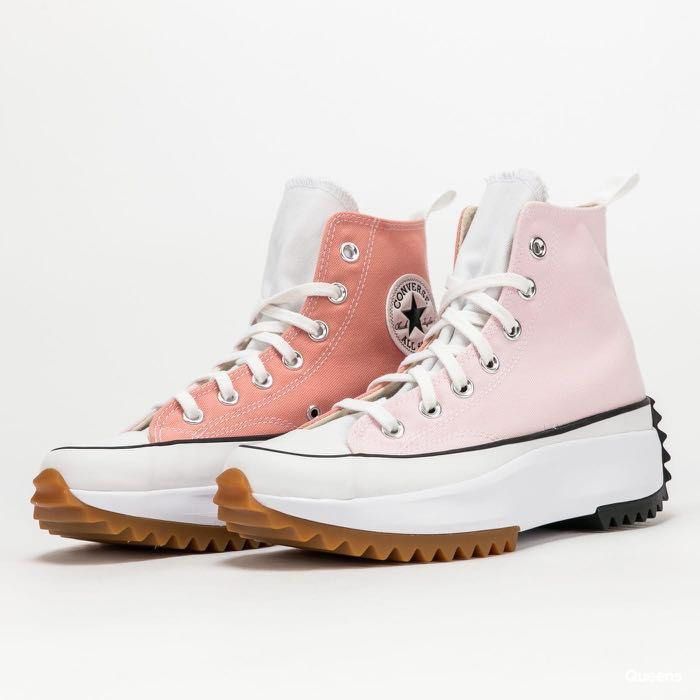 Converse run star hike platform high top pink quartz clearance