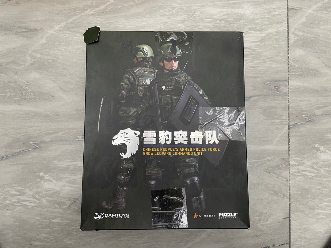 DAMTOYS 78053 1/6 Chinese Armed Police Force Snow Leopard Commando Unit