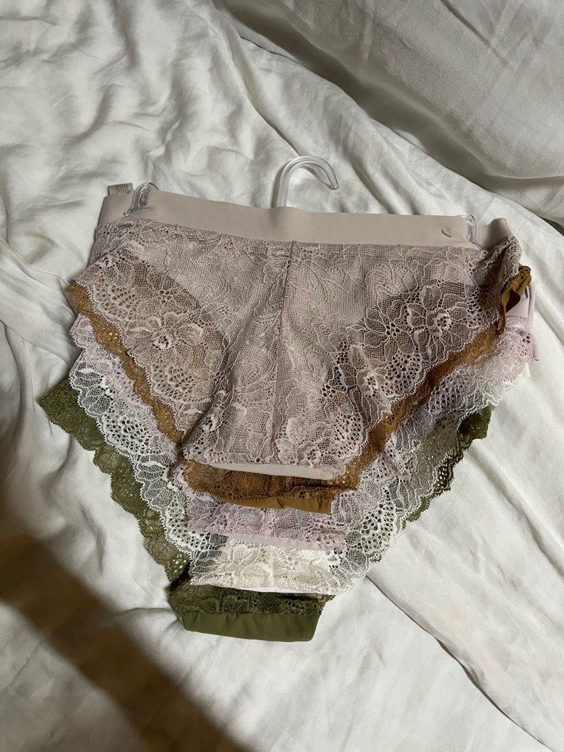 Danskin Intimates 5-Pack Seamless Lace Underwear, Women's Fashion
