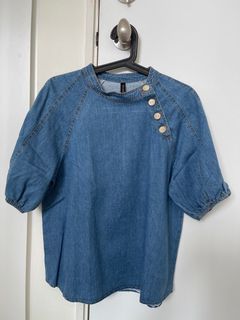 Denim top