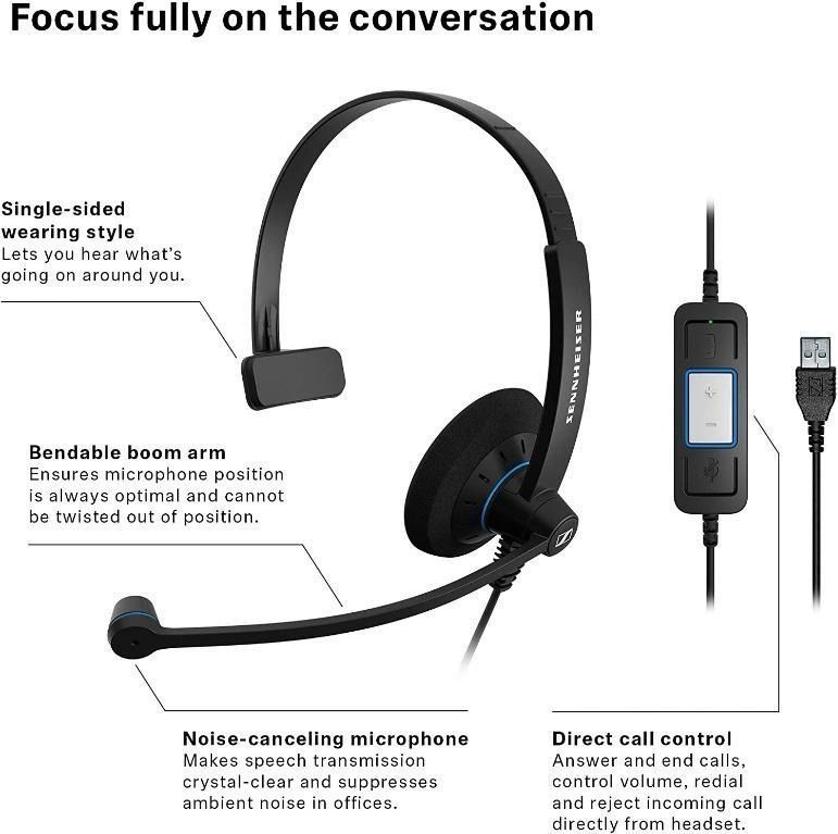 DISCOUNTED Sennheiser Culture Series Wideband Headset One side